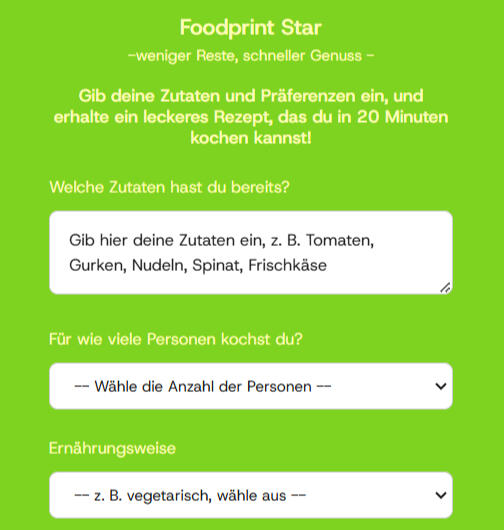 Foodprint Star